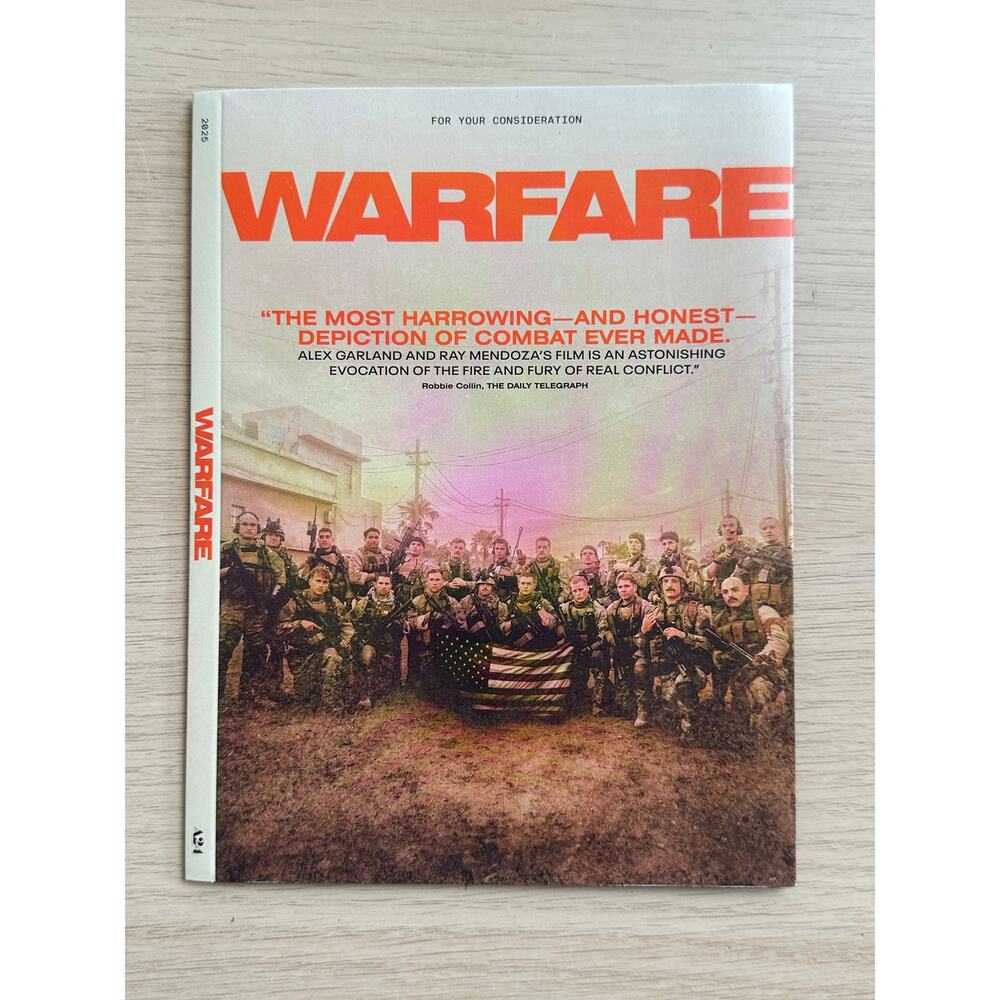 Rare Warfare DVD - A24 FYC 2025 Edition